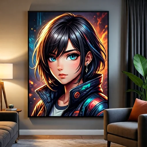 Персоналізований арт-портрет у стилі аніме