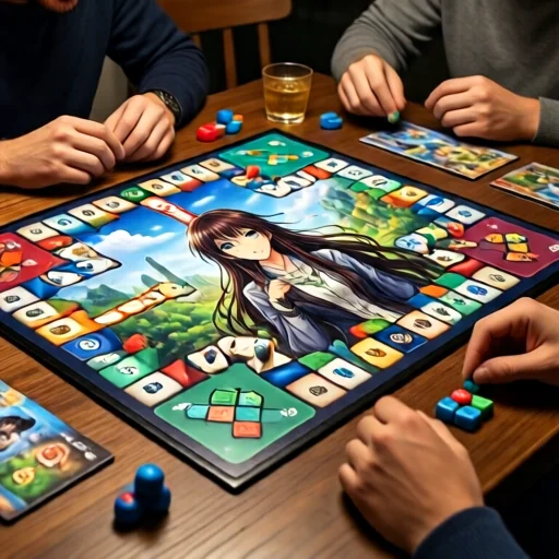 Настільна гра за мотивами улюбленого аніме