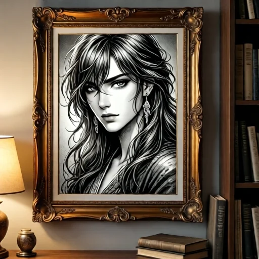 Оригінальна сторінка манги від автора