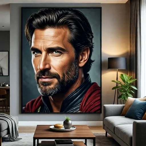 Персоналізований арт-портрет його улюбленого героя