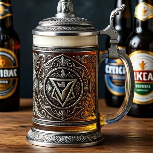 На пам'ять: персоналізована пивна кружка