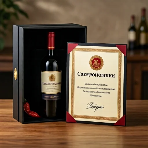 Гастрономический сертификат в винный бутик