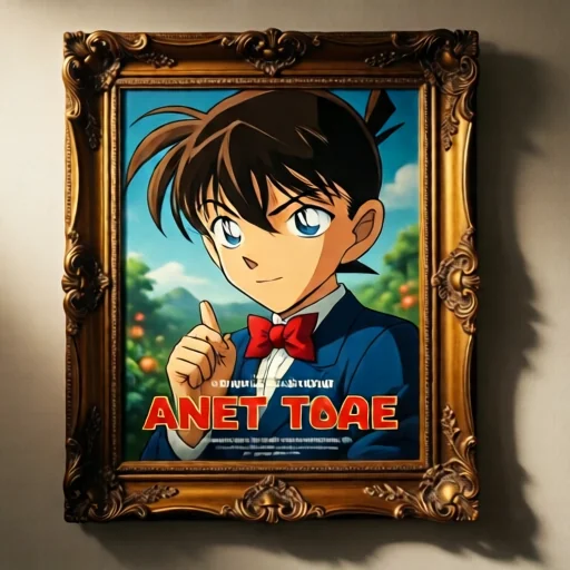 Редкий постер с первой премьеры аниме