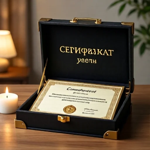 Сертификат на день в спа после закрытия отчётности