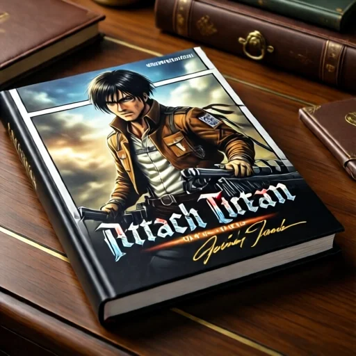 Лімітоване видання манги Атака Титанів з автографом автора