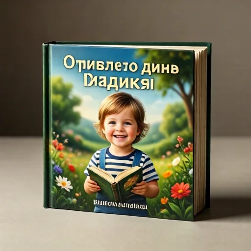 Книга о первом дне в садике