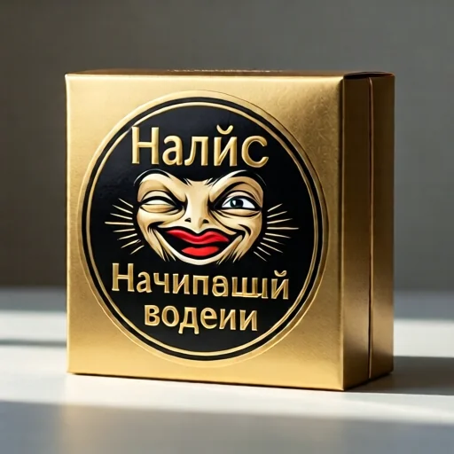 Наклейка «водій-початківець» з гумором