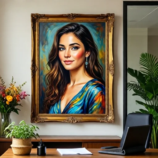 Авторська робота: картина від місцевого художника