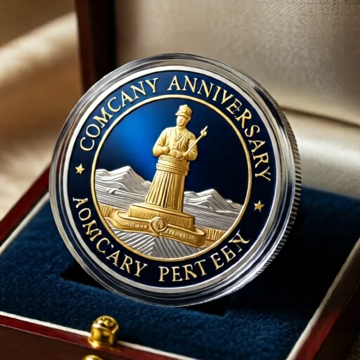 Інвестиція: колекційна монета до ювілею компанії