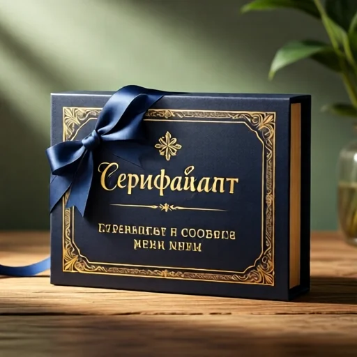 Сертификат на поездку мечты