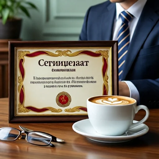 Сертификат в кофейню рядом с работой