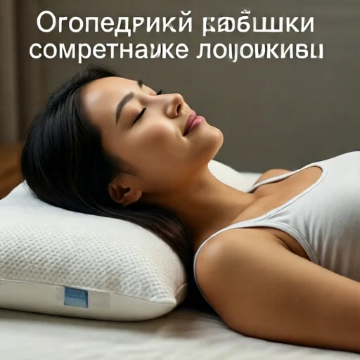 Ортопедическая подушка для комфортного положения