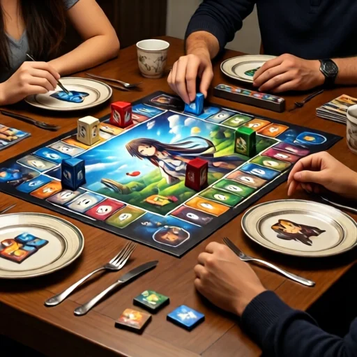 Настольная игра в стиле любимого аниме