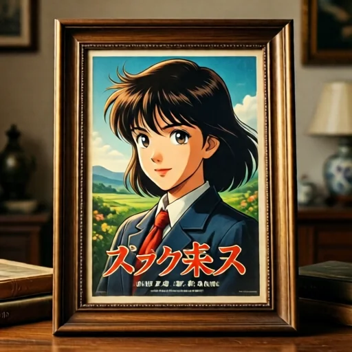 Антикварний постер з перших показів аніме