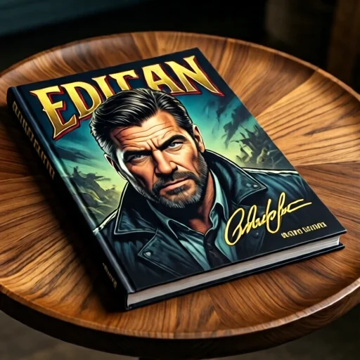 Лимитированное издание комикса с автографом автора