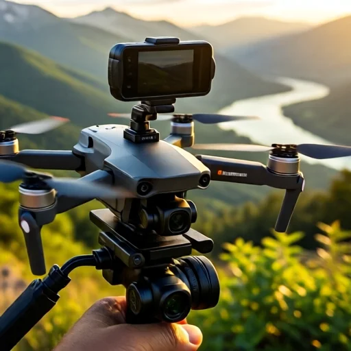 Нишевый гаджет - мини дрон для съемки