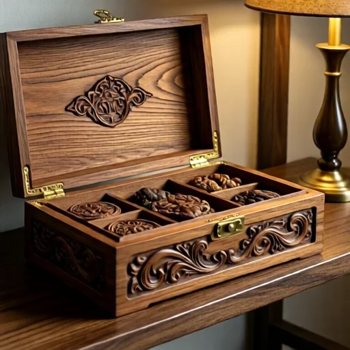 Авторская шкатулка для хранения коллекции