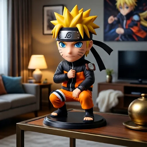 Уникальная фигурка Наруто с кастомным дизайном
