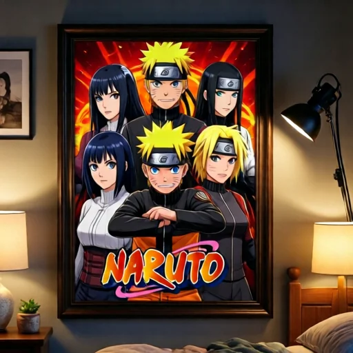 Кастомный плакат с любимыми персонажами