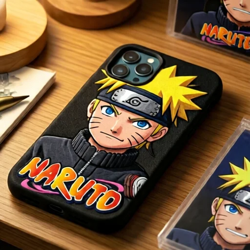 Персонализированный чехол для телефона с Наруто