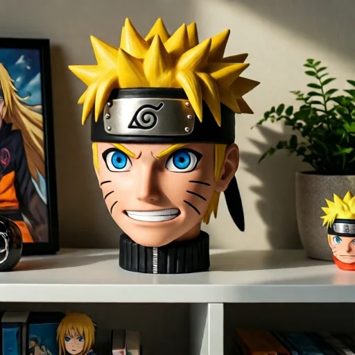 Арт-объект с символикой Наруто