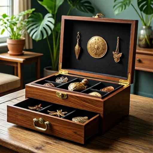 Авторская шкатулка для хранения коллекций