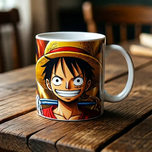 Кружка з тематичним дизайном One Piece