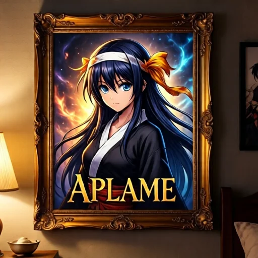 Персонализированный постер с героем Akame