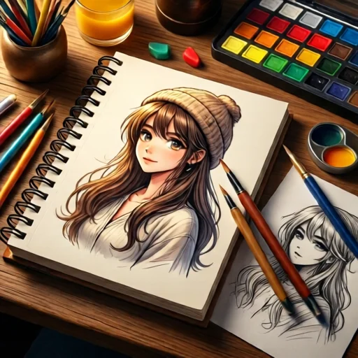 Курс рисования персонажей аниме