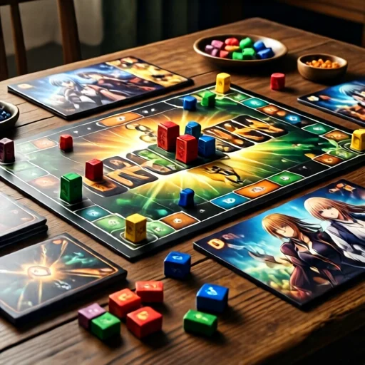 Настольная игра по мотивам любимого аниме