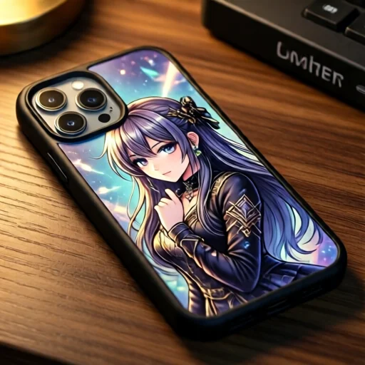 Кастомный чехол для телефона с аниме