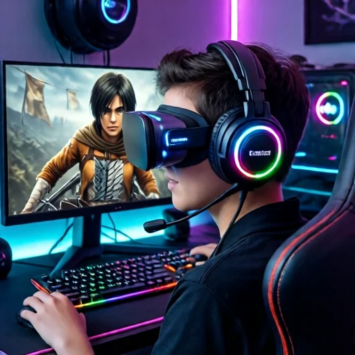 Аніме-симулятор на VR