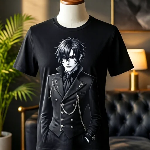 Футболка з символікою Black Butler