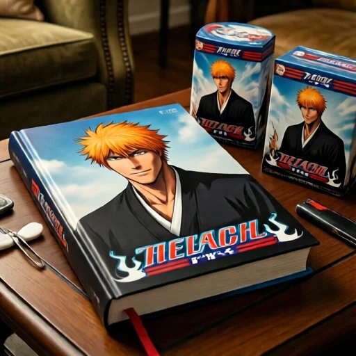 Книга с историей создания Bleach