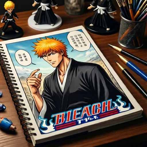 Оригинальная манга, нарисованная автором Bleach