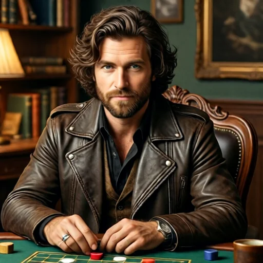 H2: Оригинальный арт-портрет персонажа из настольной игры