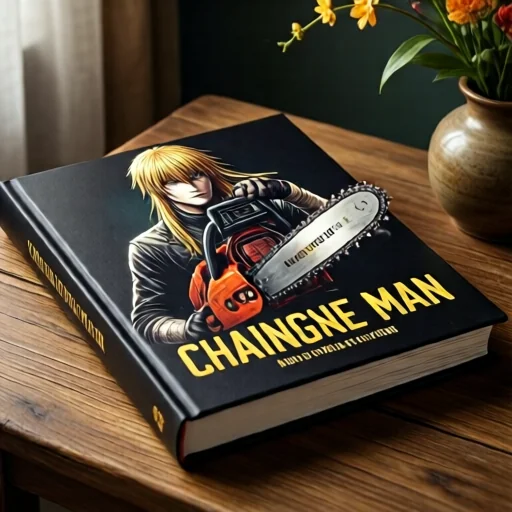 Арт-книга с концептами Chainsaw Man