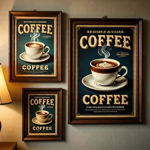 Антиквариат: старые постеры кофейных брендов