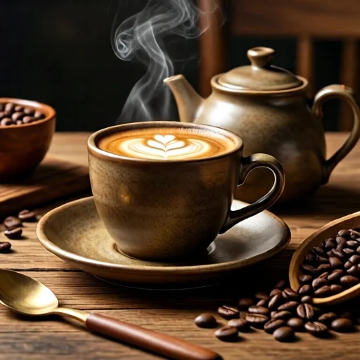 Кофейный реквизит: оригинальный кофейный набор из фильма