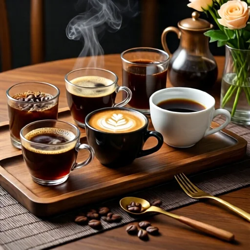 Специальный набор для дегустации кофе