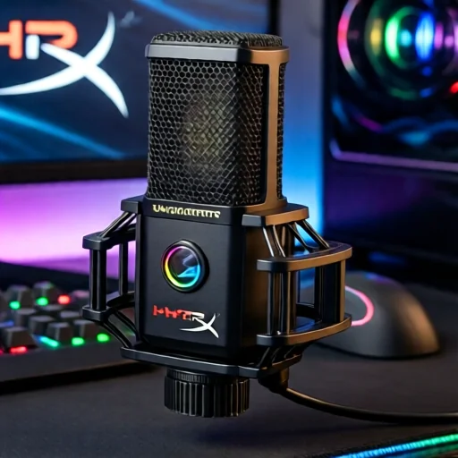 Кастомизированный микрофон HyperX QuadCast