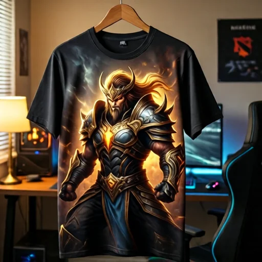 Статусная вещь: футболка с любимым героем Dota 2
