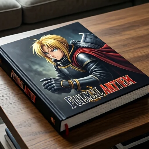 Арт-книга с концепт-артами Fullmetal Alchemist