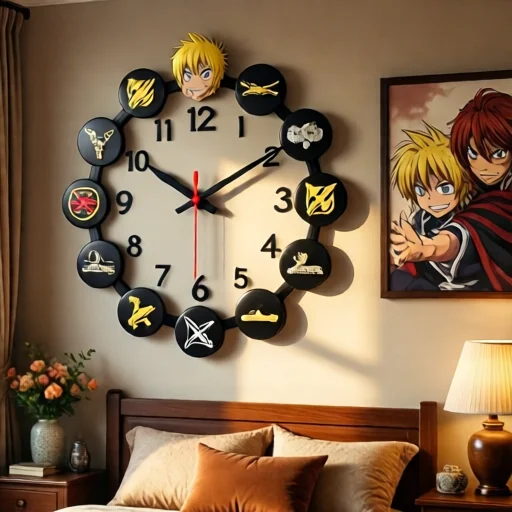 Настенный часы с символикой Fullmetal Alchemist