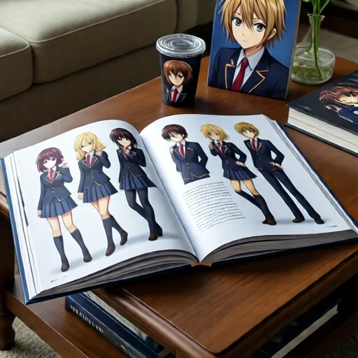 Артбук з концепт-артами Ouran High School Host Club