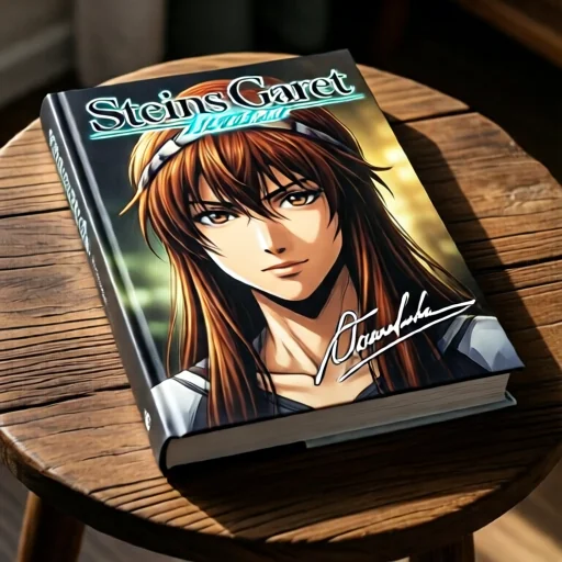 Оригінальна манґа Steins Gate з автографом автора
