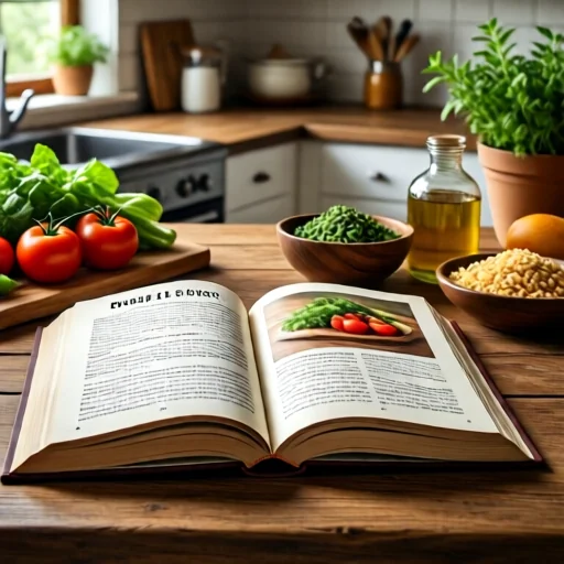 Книга с фитнес-рецептами