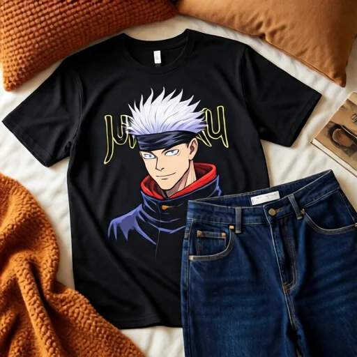 Футболка з ексклюзивним дизайном у стилі Магічної битви