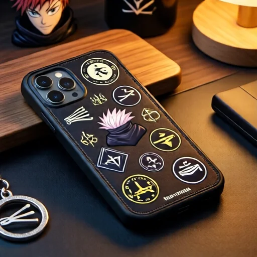 Персоналізований чохол для телефону з символікою аніме