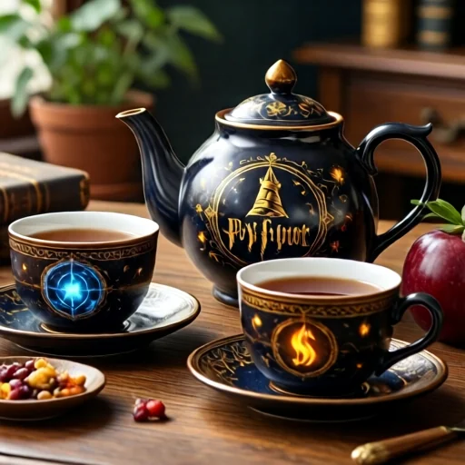 Кастомный набор для чая с темой Гарри Поттера